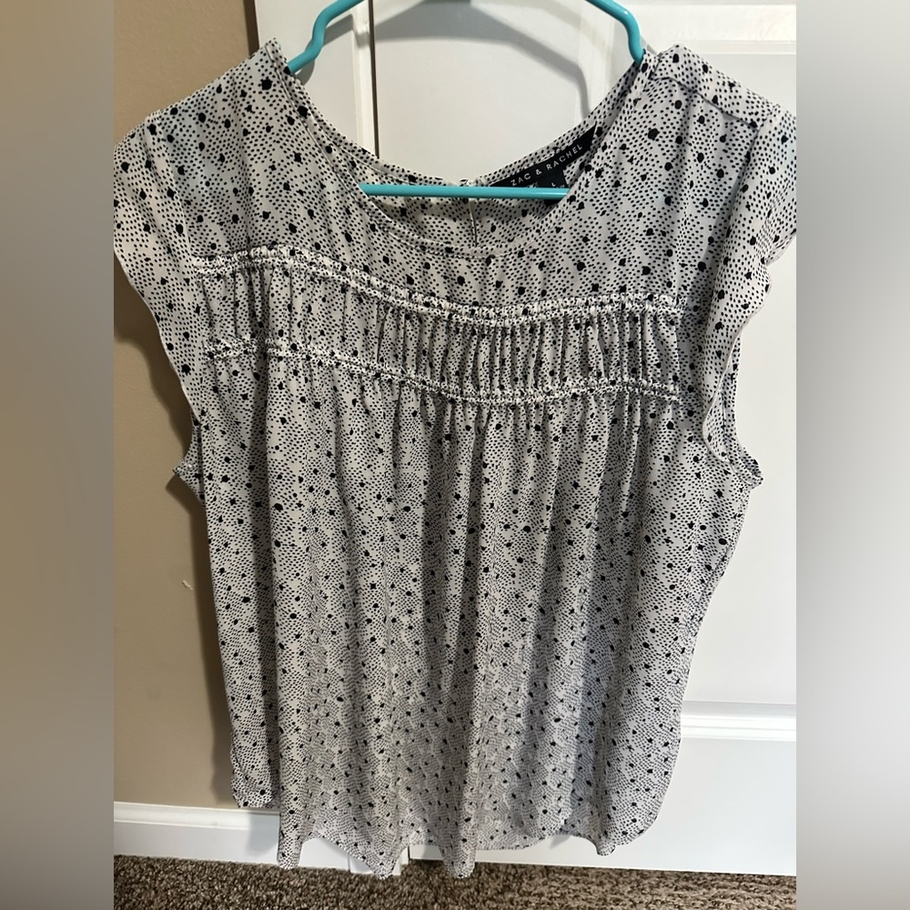 Zac and Rachel blouse, size Large